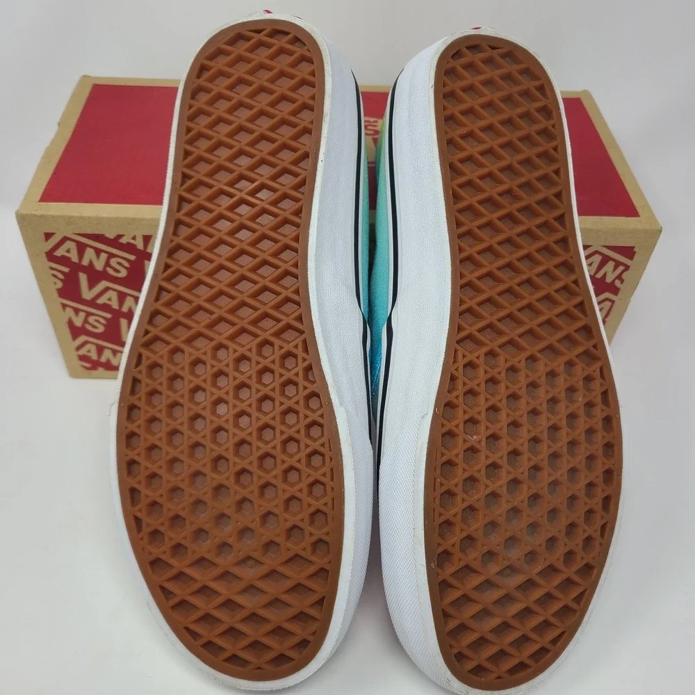 Vans Slip-On Sf Women 10 Multicolor Ombre Rainbow UltraCush VN0A3MVD4Y0